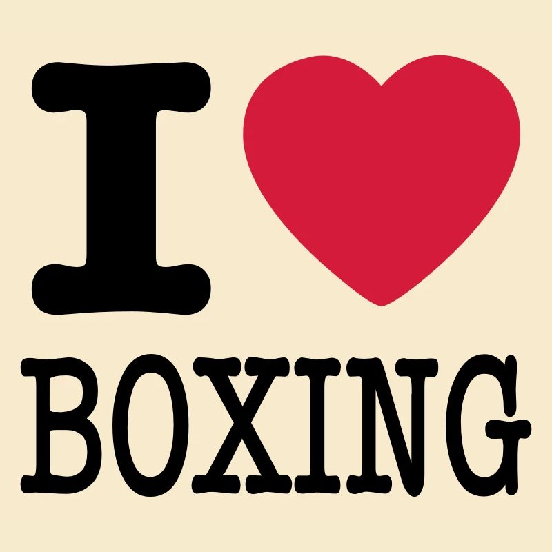 j'aime la boxe / I love boîtes