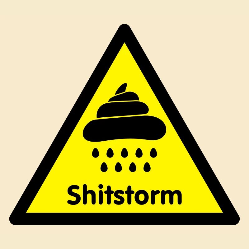 Caution shit / flame was [2 color]
