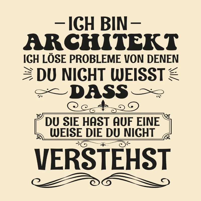 Drôle d’architecte disant Builder Profession Gift