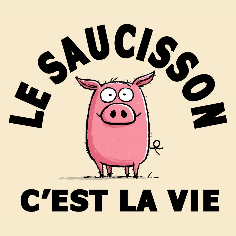 le saucisson c'est la vie humour