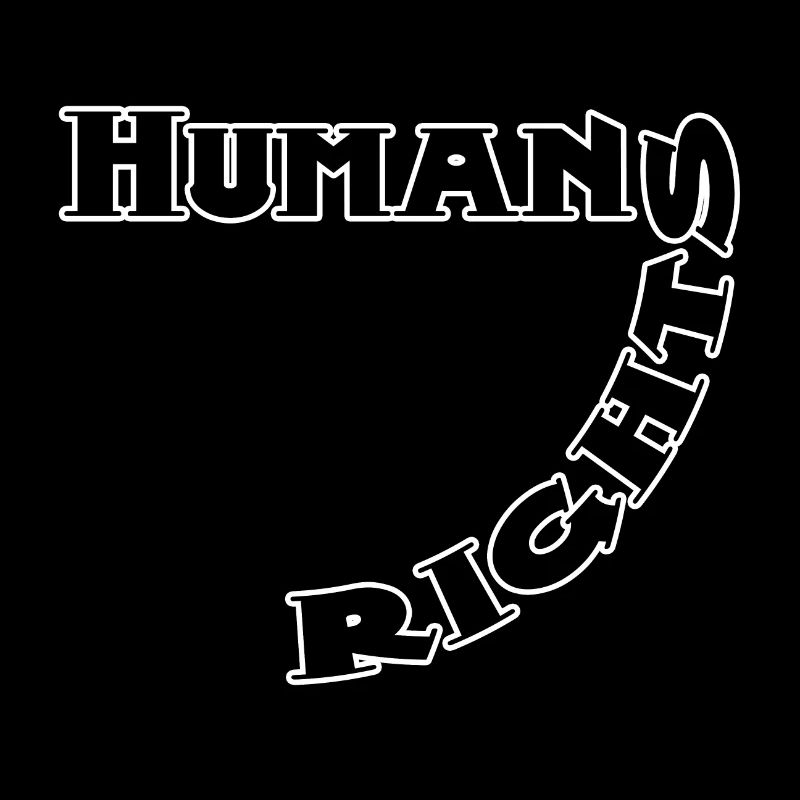 Human Rights Question Circle Motif