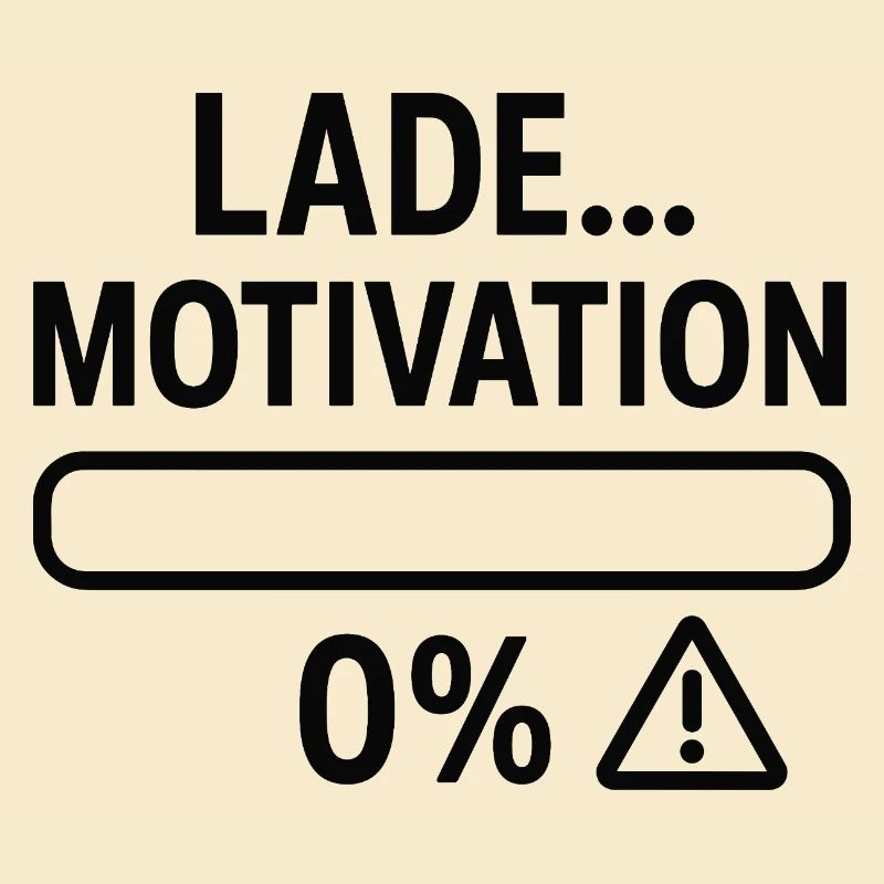 Barre de motivation à zéro