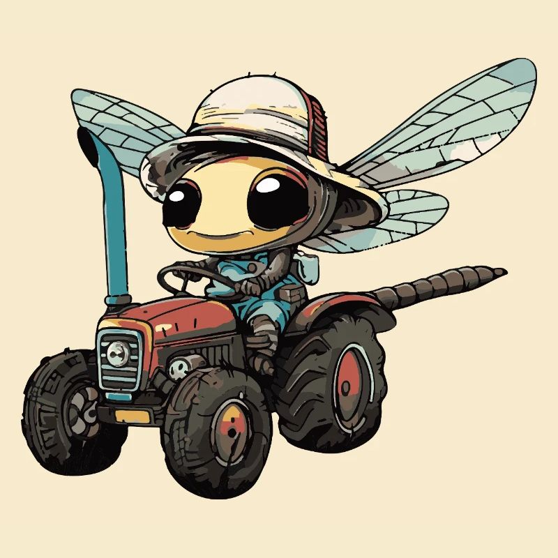 Libelle Traktor Farmer