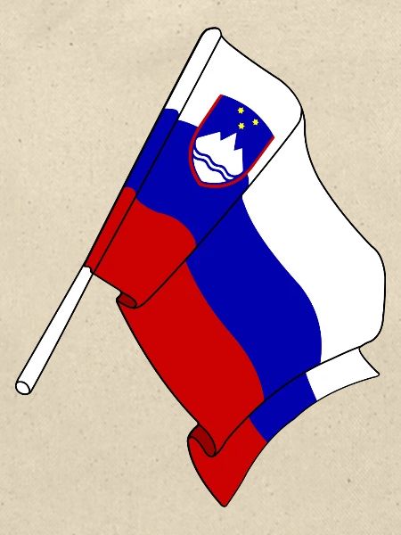 Drapeau Slovénie