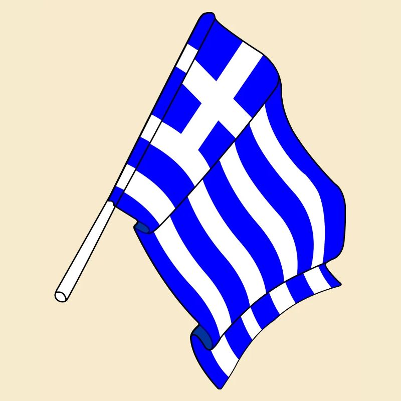 Drapeau de la Grèce