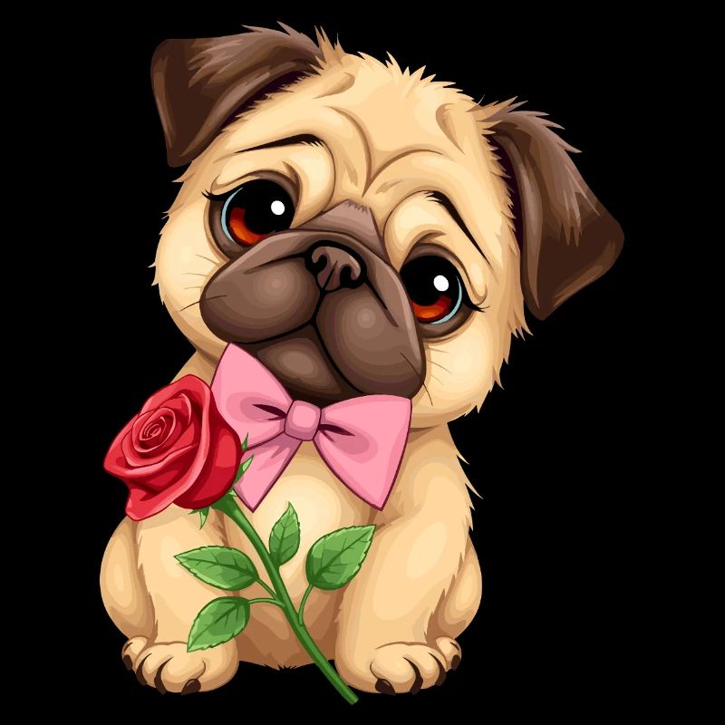 Mops Hund