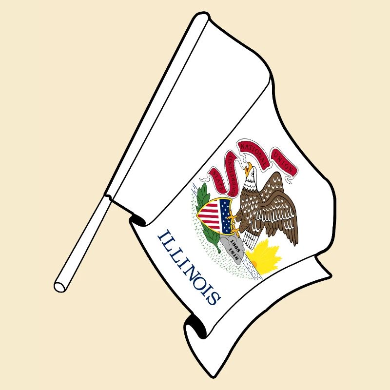 Drapeau de l’Illinois