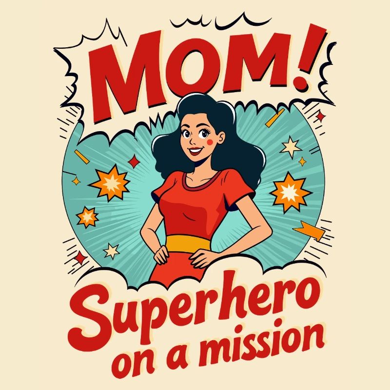 Mutter, Superheldin auf einer Mission !