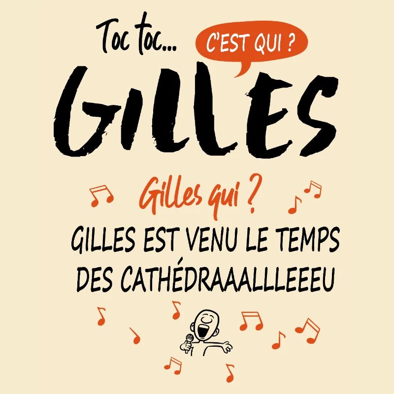 Name Gilles Geburtstag Geschenkidee Mann