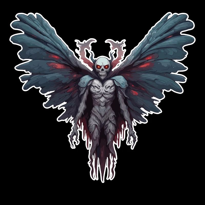 Mothman / Moth / Insect / Mythical Creature / Flutter