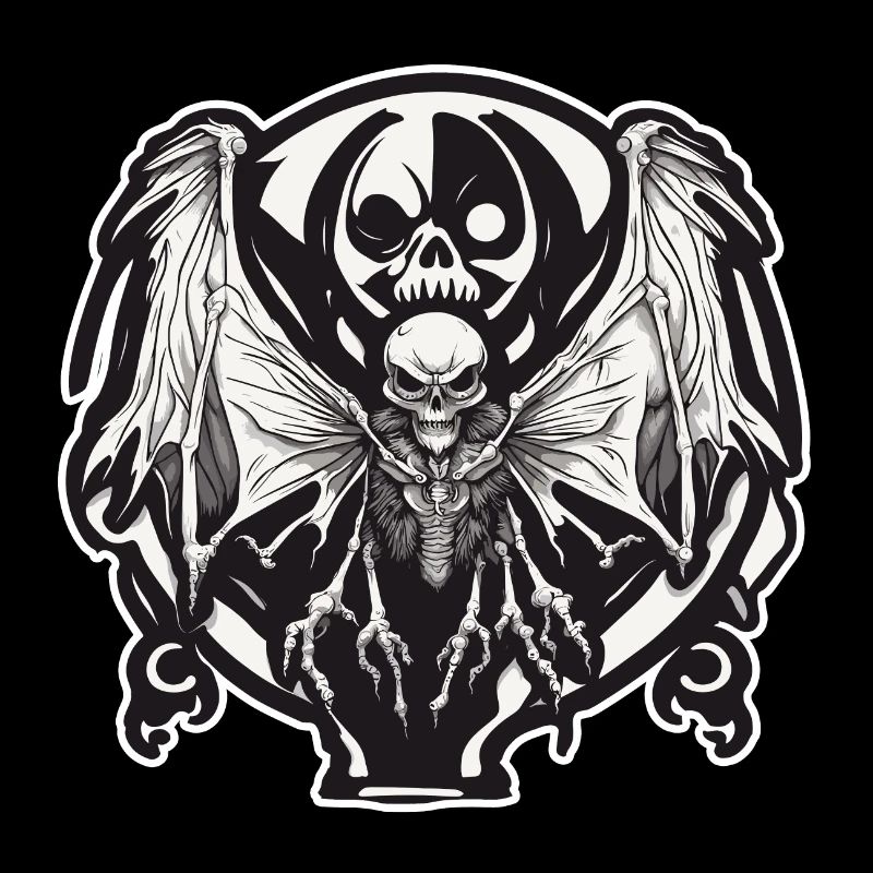 Mothman / Moth / Insect / Mythical Creature / Flutter