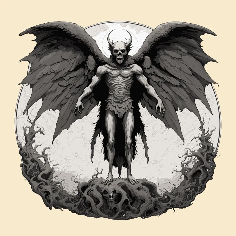 Mothman / Moth / Insect / Mythical Creature / Flutter