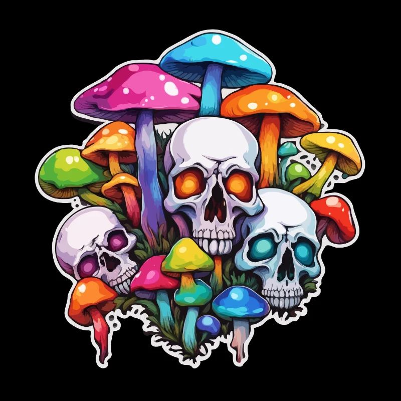 Champignon / Champignon / Prairie / Forêt / Goa / Psy