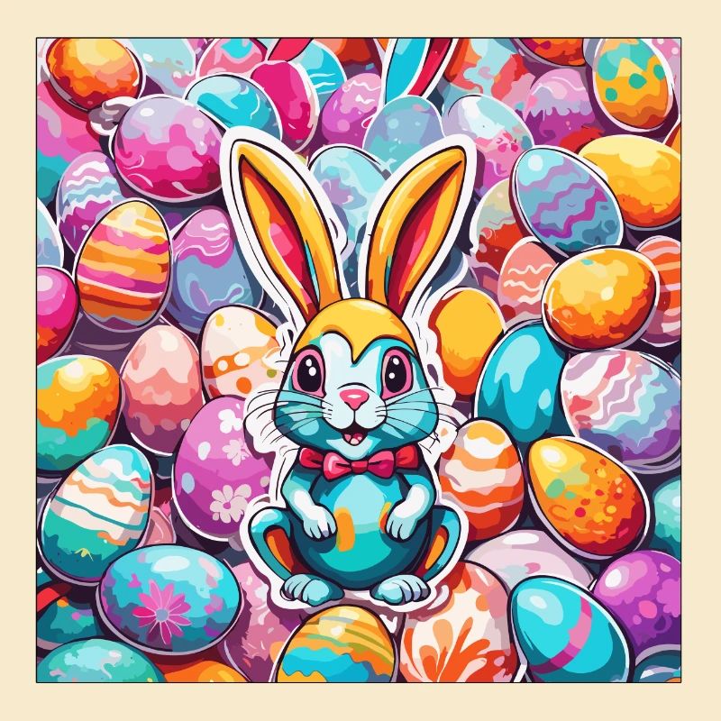 Easter Bunny / Easter / Eggs / Holidays / Easter