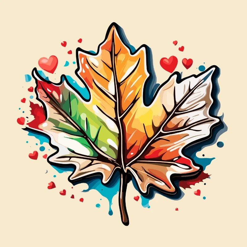 Maple Leaf / Autumn / Foliage / Forest / Nature