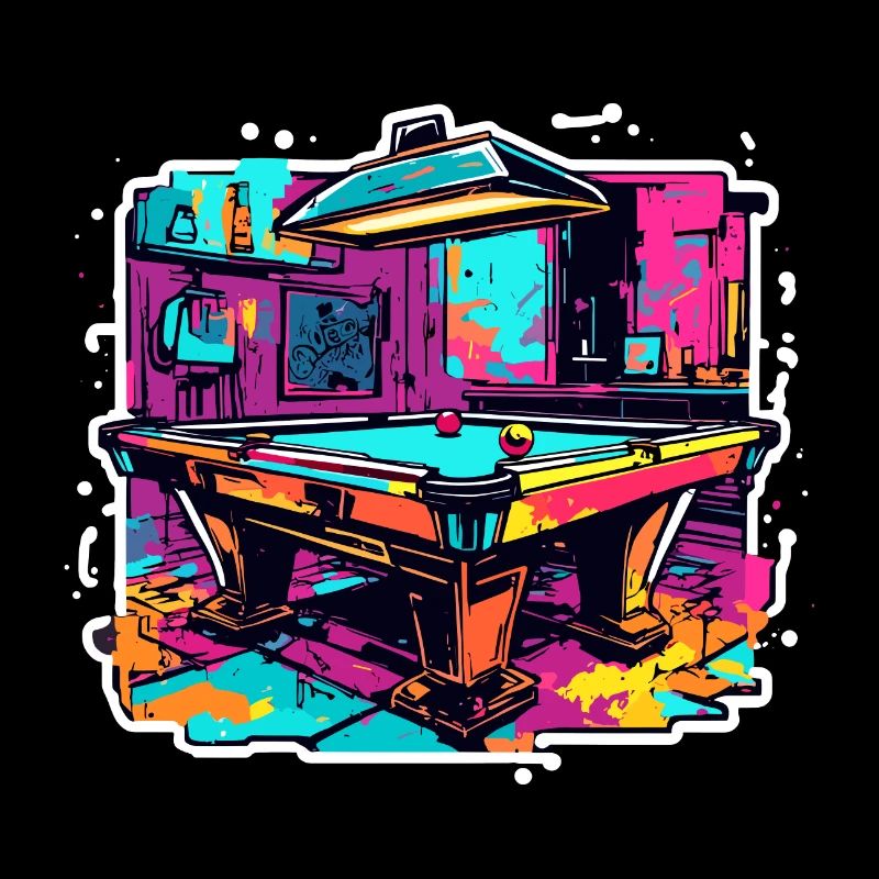 Billard / Boule de billard / 8 boules / billard / Kö