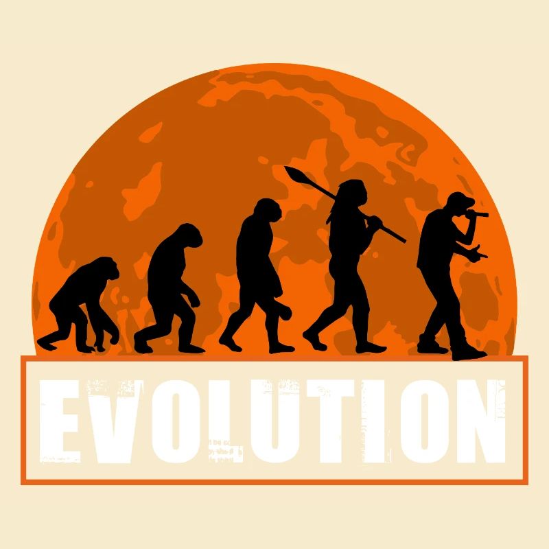 Funny Human Evolution Rapper