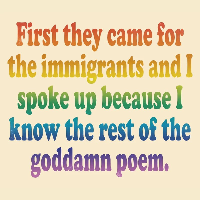 Rainbow Courage Quote Tee