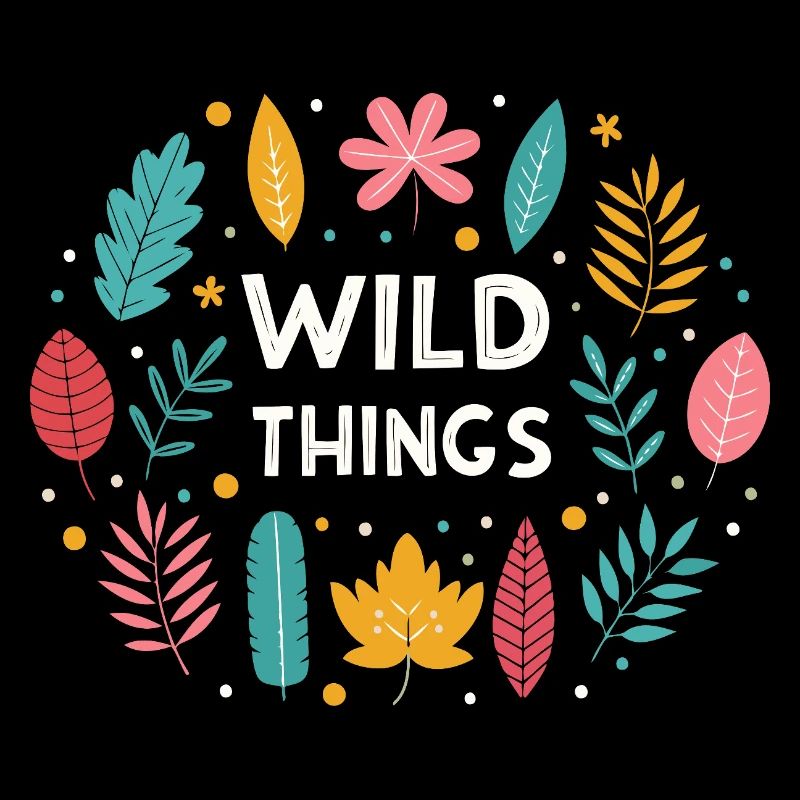 Wild Things Floral Pattern