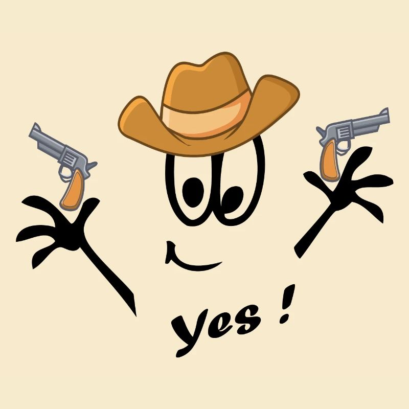Cowboy, Karneval, Comic