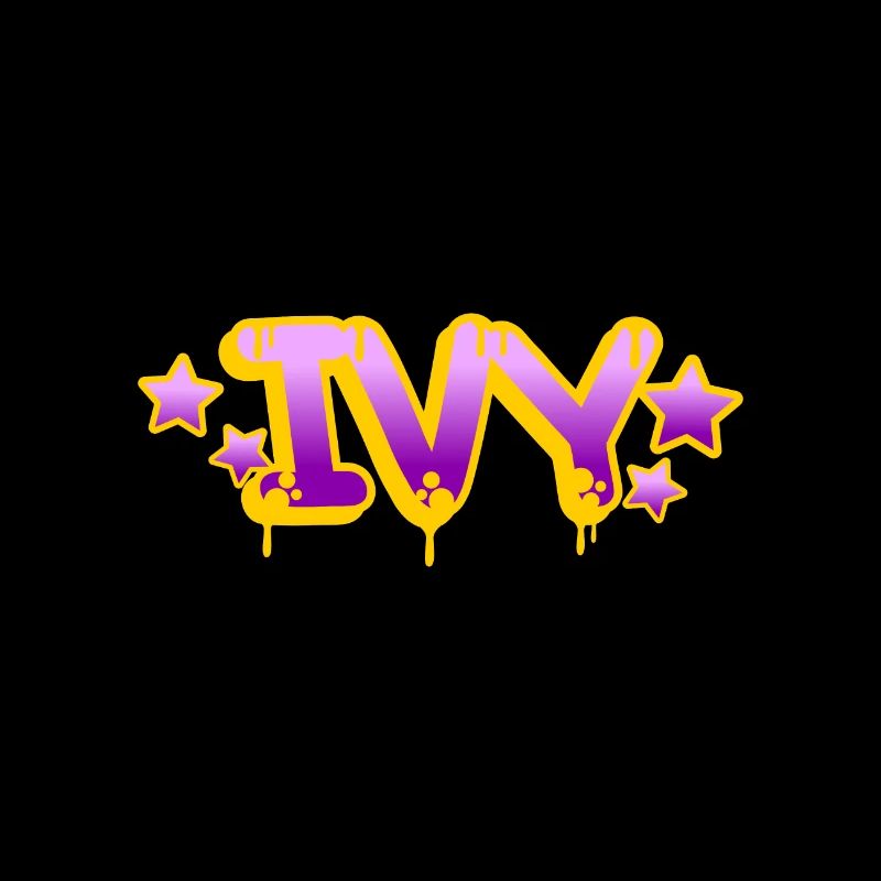 Graffiti Name Ivy