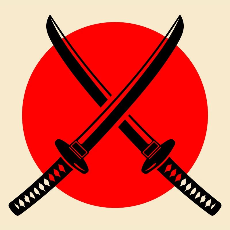 Samurai Schwert Symbol