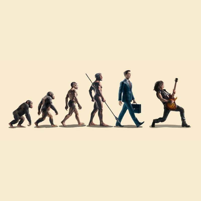 Evolution Guitariste