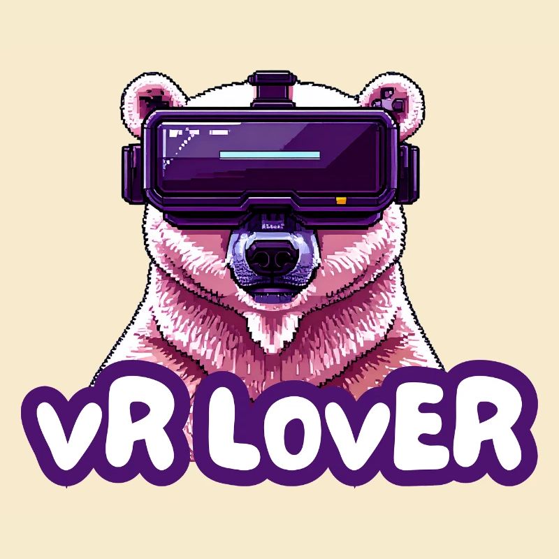 Ours VR avec lunettes de réalité virtuelle