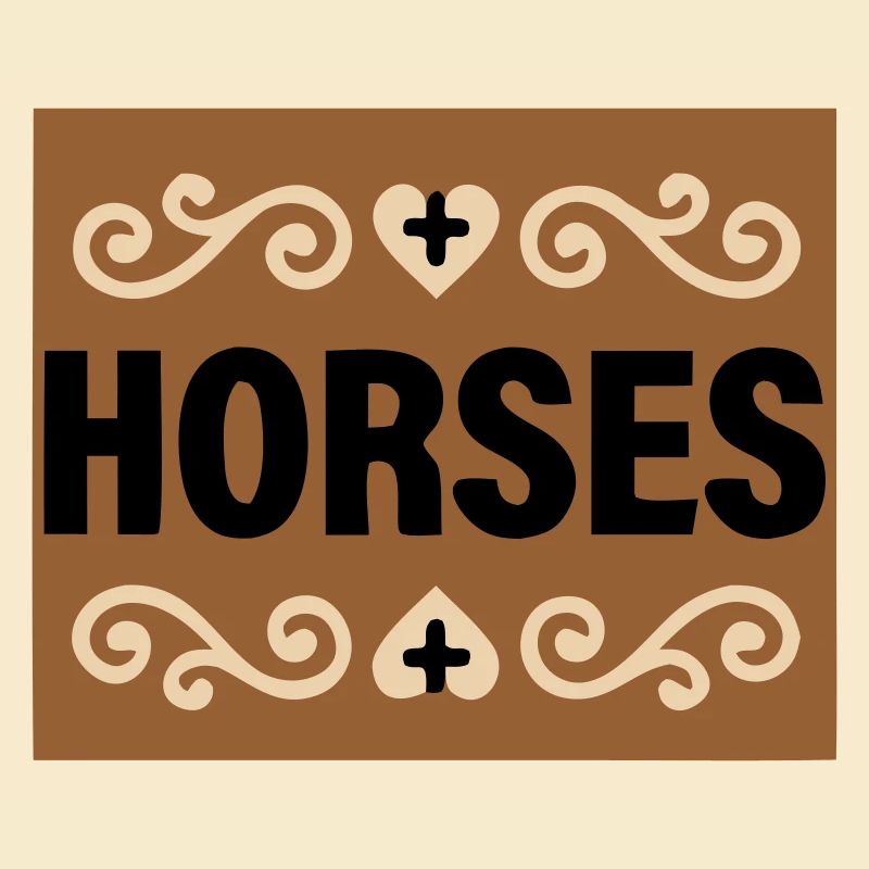 Lettrage des chevaux Retro Riding