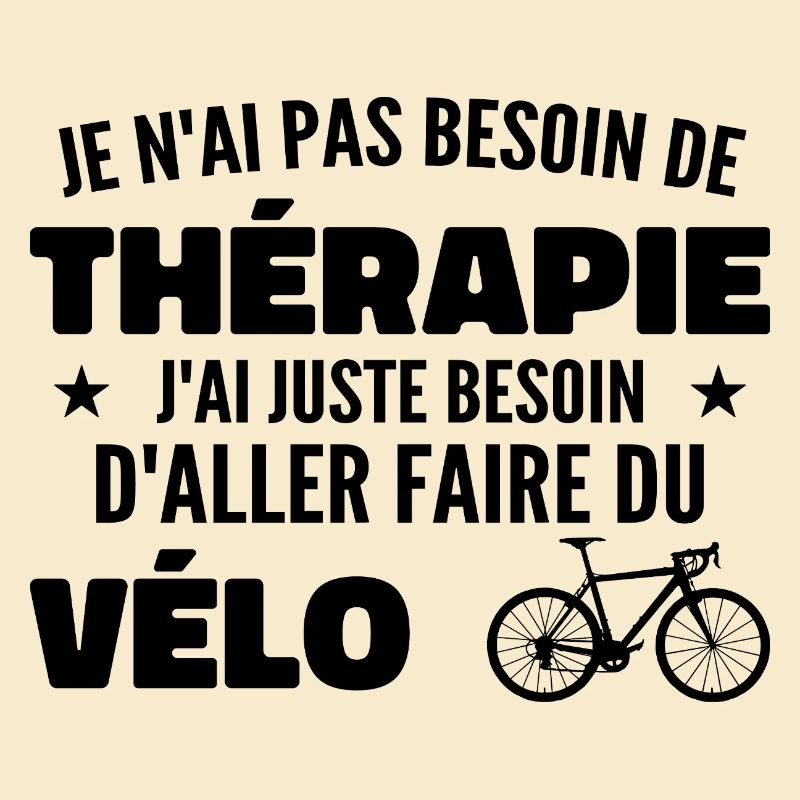 Therapie Radfahren Geschenk Humor Radfahrer
