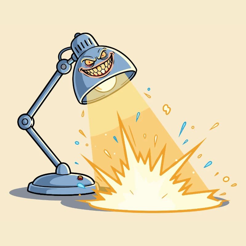 Lampe Explosive Espiègle