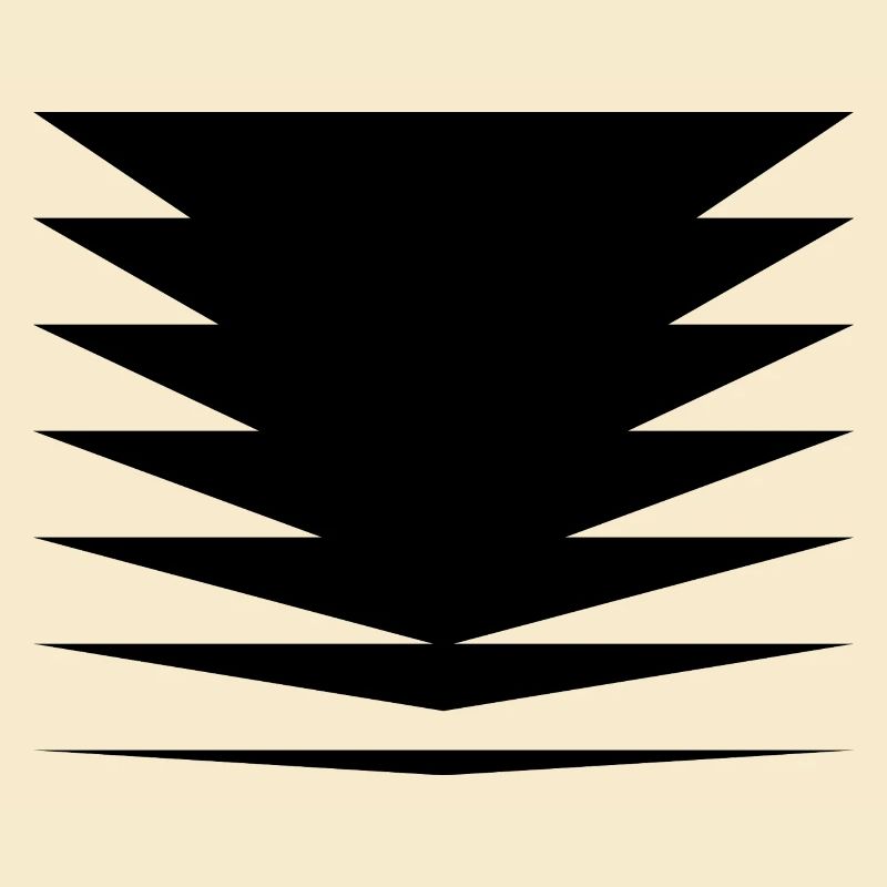 Conception des triangles noirs