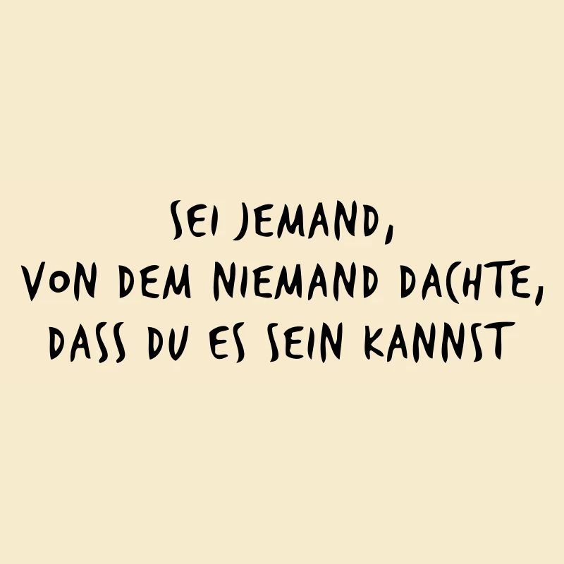 sei jemand