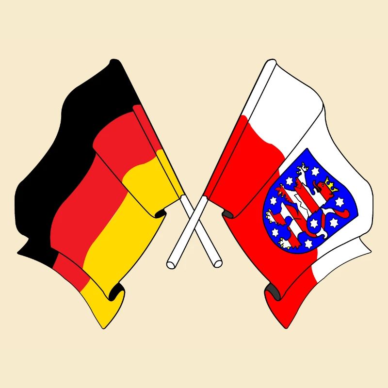 Flag Germany Thuringia