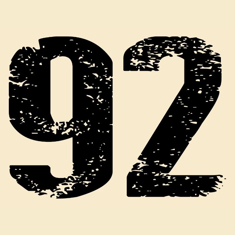 Maillot à numéros 92