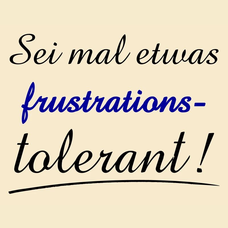 Expression de la frustration face à la typographie audacieuse