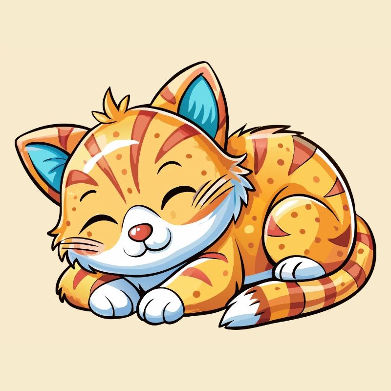 Sleeping cat