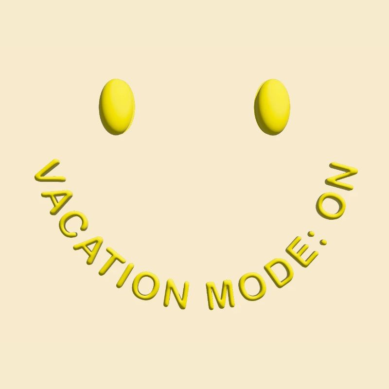 Vacation Mode On Gute Laune Statement
