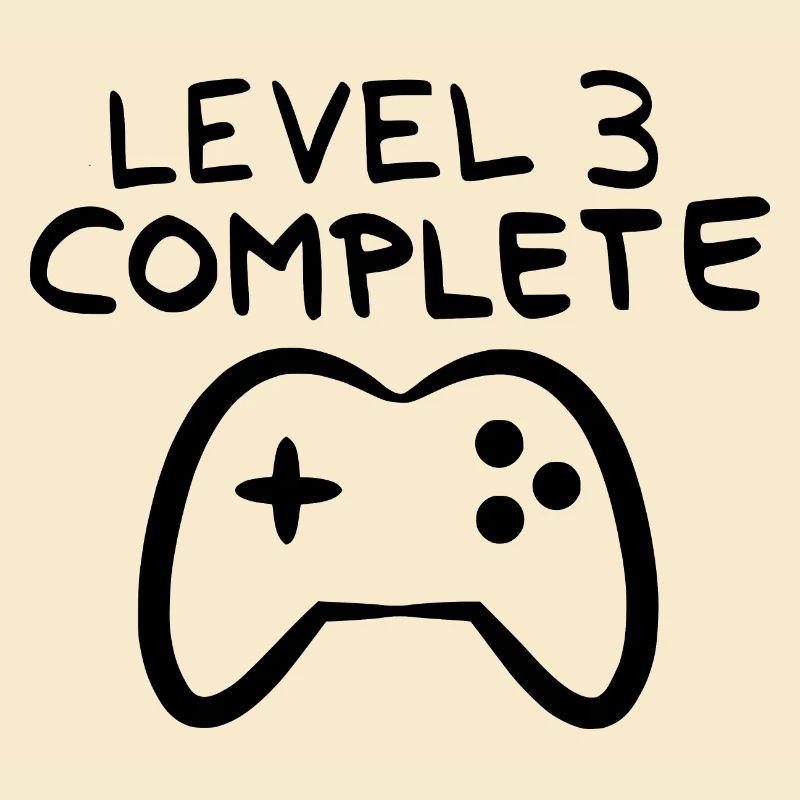 Level 3 completed 3rd birthday Three years
