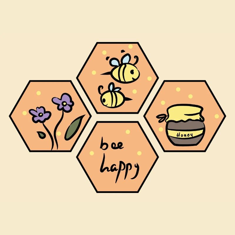 Honeycomb. Bee
