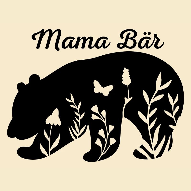 Mama Bär, Muttertagsdesign, Muttertagsgeschenk