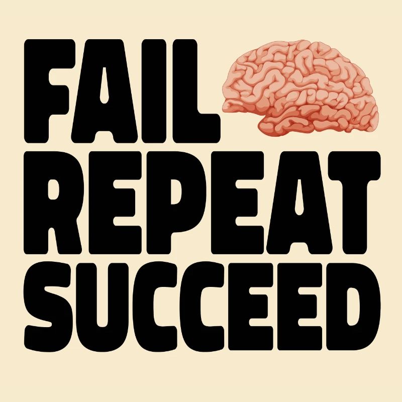 Fail into Succeed black