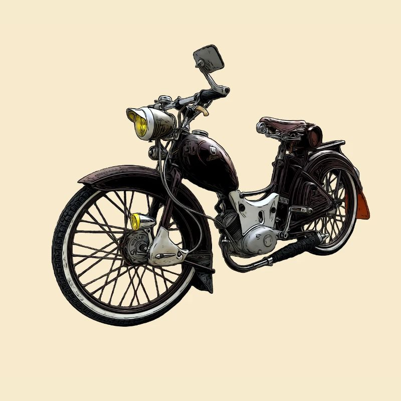 Simson Custom SR2 Conversion Rat Rod