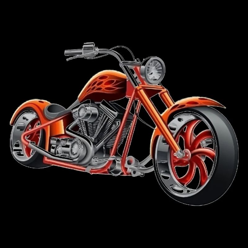 Chopper Motorrad Biker