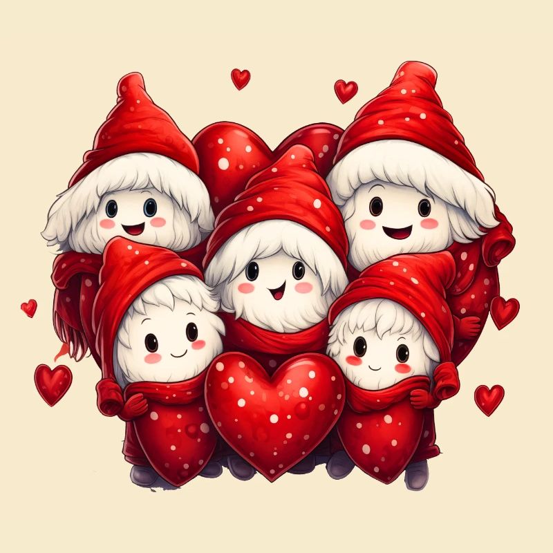 Christmas Halloween ghosts, a magic blending