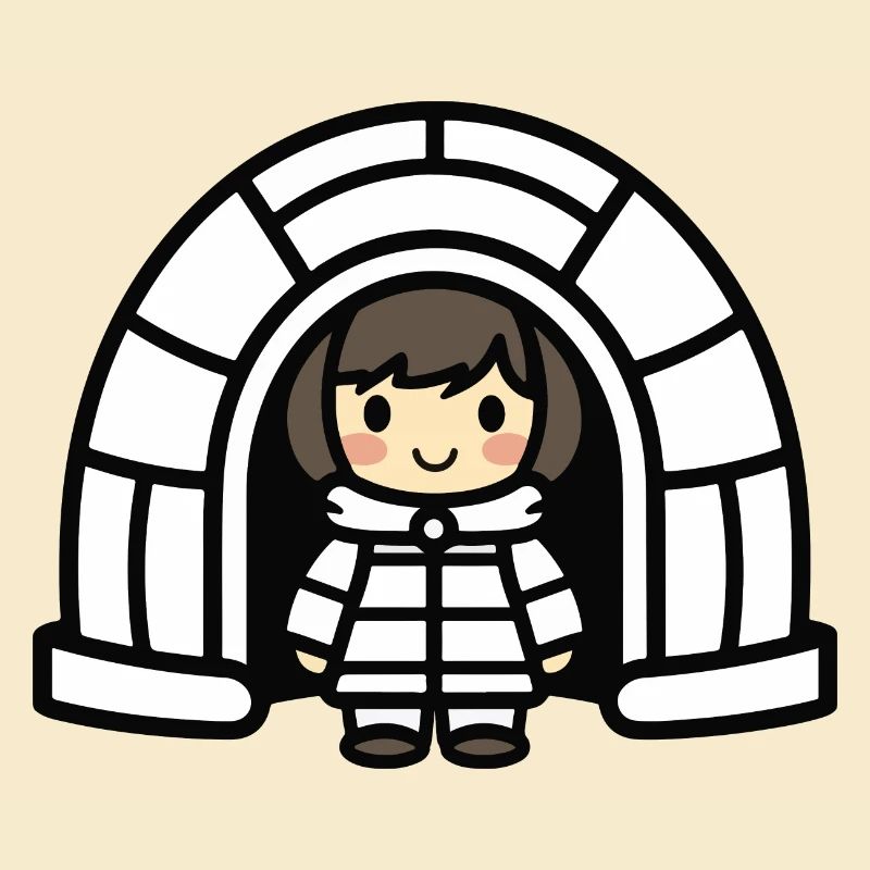 Winter Eskimo Igloo