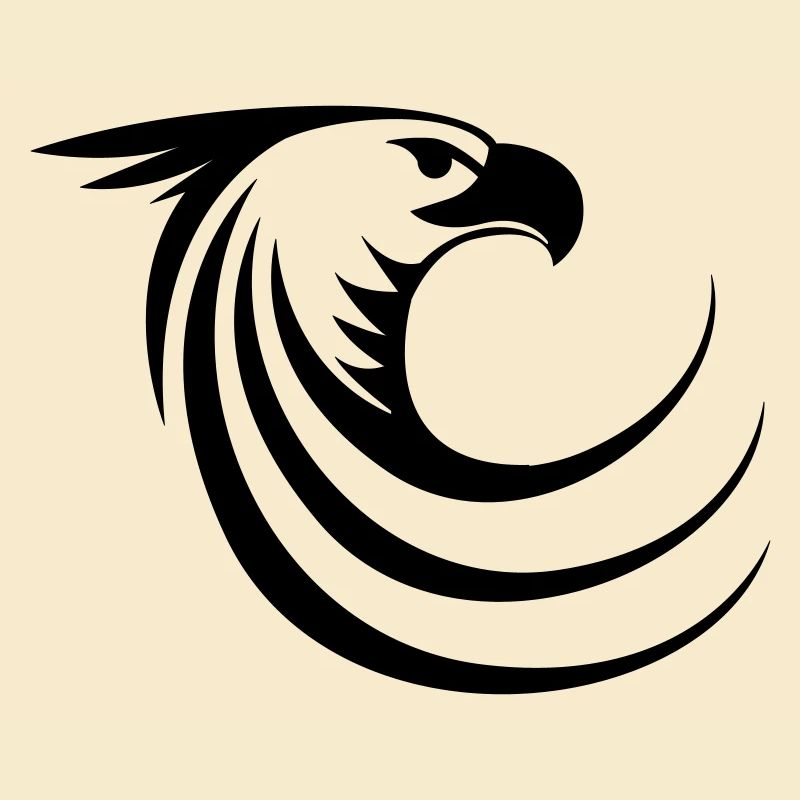 Adler wie ein Phönix