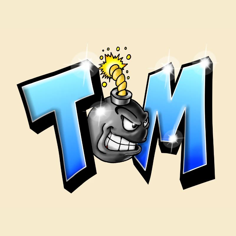 Graffiti Name TOM Printable on everything!