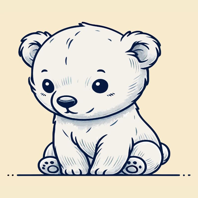 Ours blanc