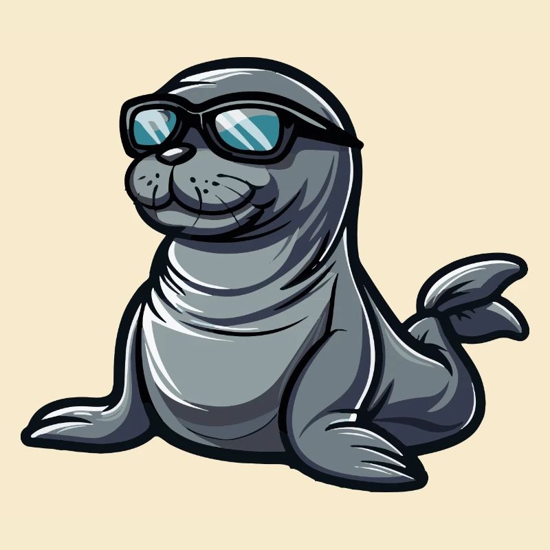 Robbe Tier Comic Cool